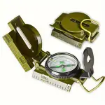 1pc Compact Waterproof Survival Compass – Durable Multifunction Navigation Tool – Essential for Hiking, Camping & Travel Adventures