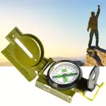 1pc Compact Waterproof Survival Compass – Durable Multifunction Navigation Tool – Essential for Hiking, Camping & Travel Adventures
