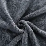 1pc Flannel Blanket, Simple Gray Blanket, Soft And Warm Throw Blanket - 78 x 90 in