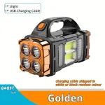 Solar & USB Rechargeable LED Lantern Flashlight, 1500mAh Nickel Battery