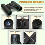 1pc 4K Zoom Telescope Binoculars
