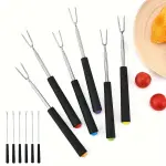 6-Pack Extendable Marshmallow Roasting Sticks - 11.6"