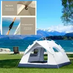 Tent For Camping Automatic Quick Opening Tents, Waterproof And Windproof Simple Family Tents, Portable Automatic Tent Fishing Hiking