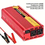 Car Power Inverter Charger Converter 2500W/1000W Vehicle Power Inverter 12V To 110V