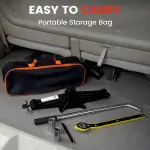 Car Jack Kit, Scissor Jack for Car 2 Ton