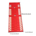 2pcs/Set Premium Foldable Emergency Tire Traction Mats - Car Accessories for Snow, Ice, Mud, and Sand Escape