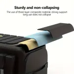 70L Oxford Car Storage Box - Multifunctional Folding Organizer with Tailgate Storage, Foldable Design, and Spacious Interior