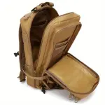 3P High-Capacity Multi-Functional Military Camouflage Hiking Backpack for Men - Water-Resistant, Durable, and Spacious for Outdoor Mountaineering, Camping, and Tactical Adventures