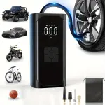 ROUTSHEL Tire Inflator Portable Air Compressor, 150PSI Portable Air Pump For Car Tires
