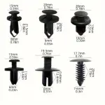 100pcs Car Bumper Liner Clip, For Honda CAR 100x Box Set
