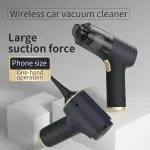 5000PA High Power Cordless Mini Handheld Vacuum Cleaner - Multifunctional Brushless Motor, Lightweight, Portable, and Easy to Use for Car