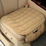 Universal ComfortFit Oval Car Seat Cushion - Beige